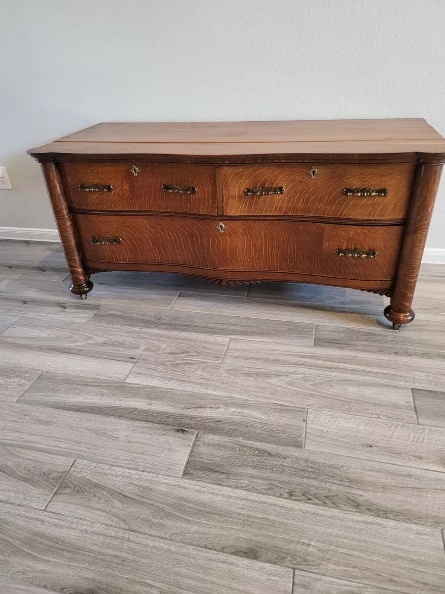 Oak lowboy dresser deals