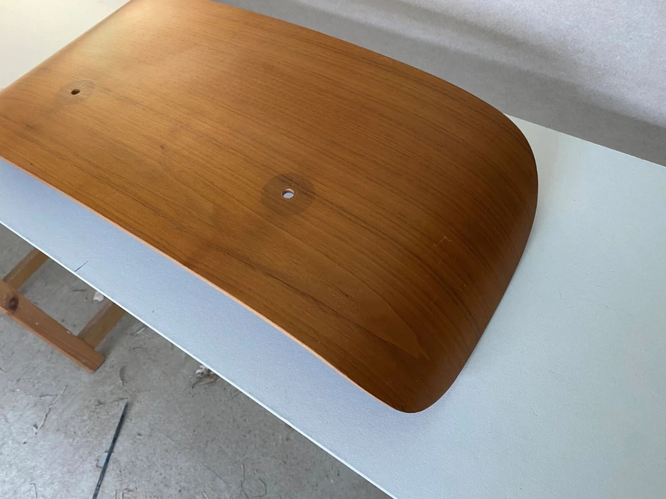 L Eames Herman Miller Lounge chair headrest wood panel walnut vintage L - Photo 4/4
