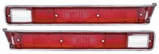Restoparts Tail Lamp Lens Set 1970 Pontiac Gto Sport 1970-1971 Lemans Sport