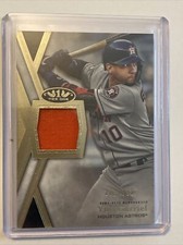 2020 Topps Tier One YULI GURRIEL Game Used Tier One Relic Jersey #/395 ASTROS