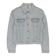 Versace Jeans Couture Denim Jacket - Large Blue Cotton