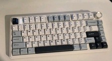 AULA F75 75% Mechanical Gaming Keyboard,2.4Ghz/Type-C/BT5.0 Glacial Blue