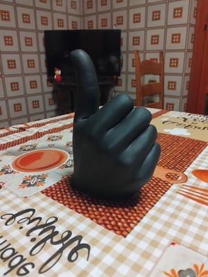 Figur ''Thumbs Up'' (Daumen hoch) - aus Resin modernes Design - 20 cm