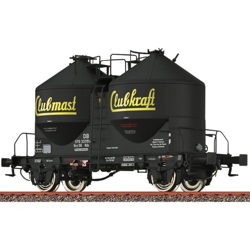Brawa 50662 Staubbehälterwagen Kds 56 "Clubmast Clubkraft" DB EP III H0 + Neu | Condition: Neu
