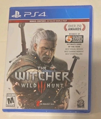 Witcher 3: Wild Hunt (PlayStation 4, 2015) Brand New Sealed 