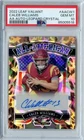 2022 Valiant Caleb Williams LEOPARD CRYSTAL Rookie RC Auto #'D 3/5 PSA 10 POP 1