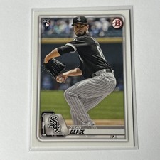 2020 Bowman - Dylan Cease #58 (RC) White Sox Rookie Card. rookie card picture