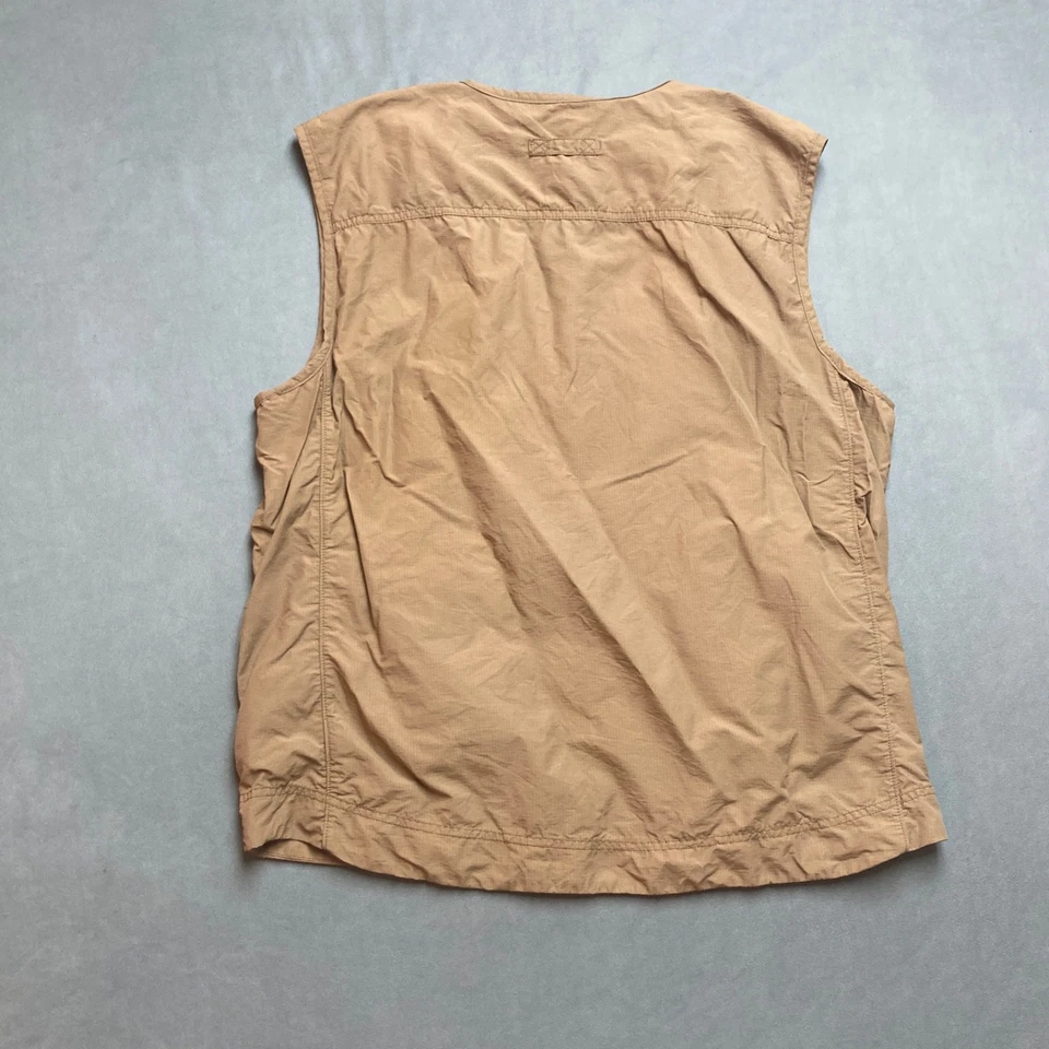 Red Head Brand Vest Mens L Brown Hunting Fishing Full Zip Cargo Pockets Ripstop - Image 2 of 4