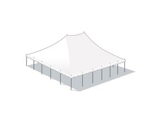 50x60 Commercial Pole Tent Canopy Sectional Outdoor Party Gazebo Heavy Duty