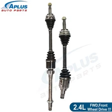 CV Axle Shaft Front Pair for 09-13 Toyota Matrix 09-10 Corolla Pontiac Vibe 2.4L