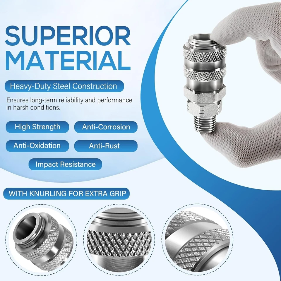 5869-1 J-47912-QC Fuel System Coupler Fitting Tool for S60 MBE900 MBE4000 - image 2 of 4