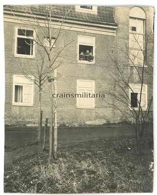 Orig. Foto Pilot Offiziere in Kasino am Flugplatz HALBERSTADT 1.WK