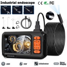 8mm Lens Industrial Endoscope 1080P Digital Borescope Inspection Camera LED Lamp