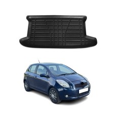Kofferraumwanne Laderaumwanne für Toyota Yaris 2005-2010 Schrägheck 5tür Gummi