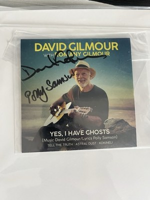 David Gilmour Signed CD JSA LOA