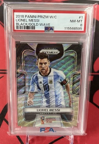 World Cup Lionel Messi 2018 Panini Prizm World Cup Lionel Messi Gold