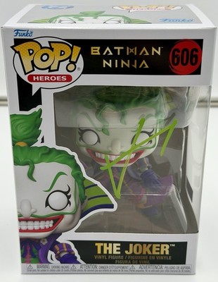 Jared Leto Signed Funko Pop The Joker Batman Ninja #606 HA COA w/protector 