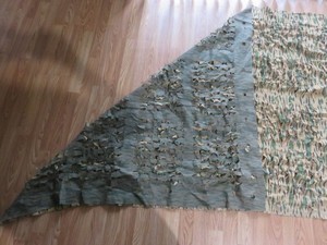 Camo 3D Leaf Duck Deer Turkey Hunting Blind Material (15' 6" x 4' 6") Reversible