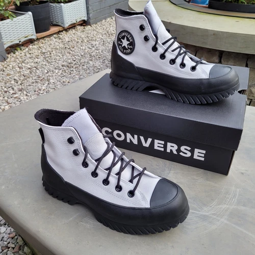 NUOVO CON SCATOLA! Stivali Converse Neri Ctas Lugged Ciao Donna *Impermeabili* Taglia UK 5