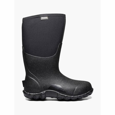 BOGS Men's Classic High Insulated Waterproof Snow Boots - Black - 7.0