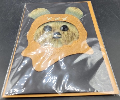 Star Wars Greeting Papyrus Cards Lot 4 Retired R2D2 Chewbacca Ewok Logo New 3D - Picture 3 of 23