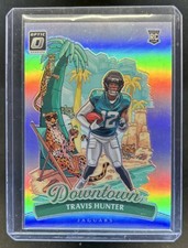 2025 Panini Donruss Optic Travis Hunter Downtown RC Rookie #13 Jaguars
