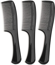 3PCS Wide-Tooth Comb Set, Detangling Styling Comb, with Ergonomic Grip for