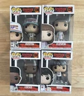 Funko Pop! Stranger Things Lot - Eleven 1238 Dustin 1240 Mike 1239 Lucas 1241