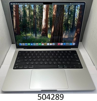 Apple MacBook Pro 14'' (512GB SSD, M1 Pro, 16GB) Laptop - Silver - MKGR3LL/A