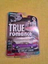 Greenlight 1:64 True Romance ‘74 Cadillac Eldorado Purple 🔥Atl
