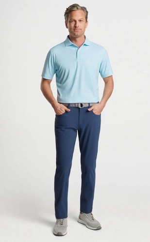 NWT Peter Millar Golf Polo Capri Breeze Harmon Geometric NEW POLO SHIRT XXL - Picture 4 of 4