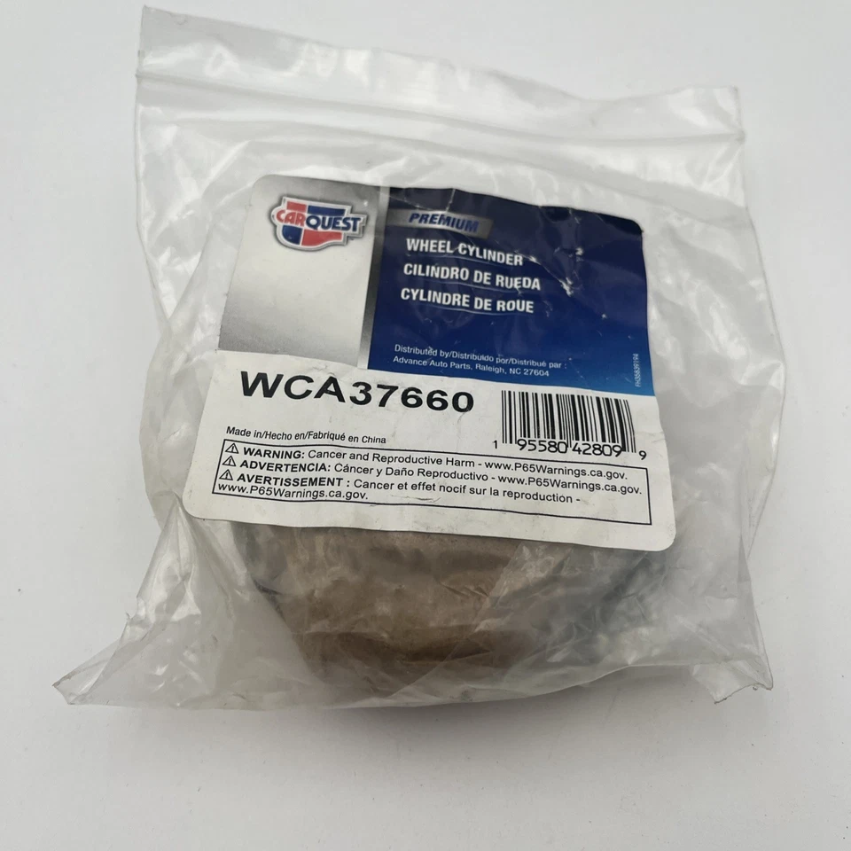 Cilindro de rueda de freno de tambor Carquest Wearever: WCA37660 Foto 3 de 4