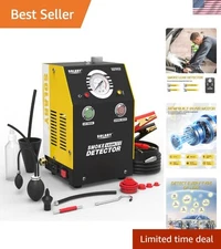 Professional DC 12V Smoke Machine with Pressure Gauge - Safe Leak Finder