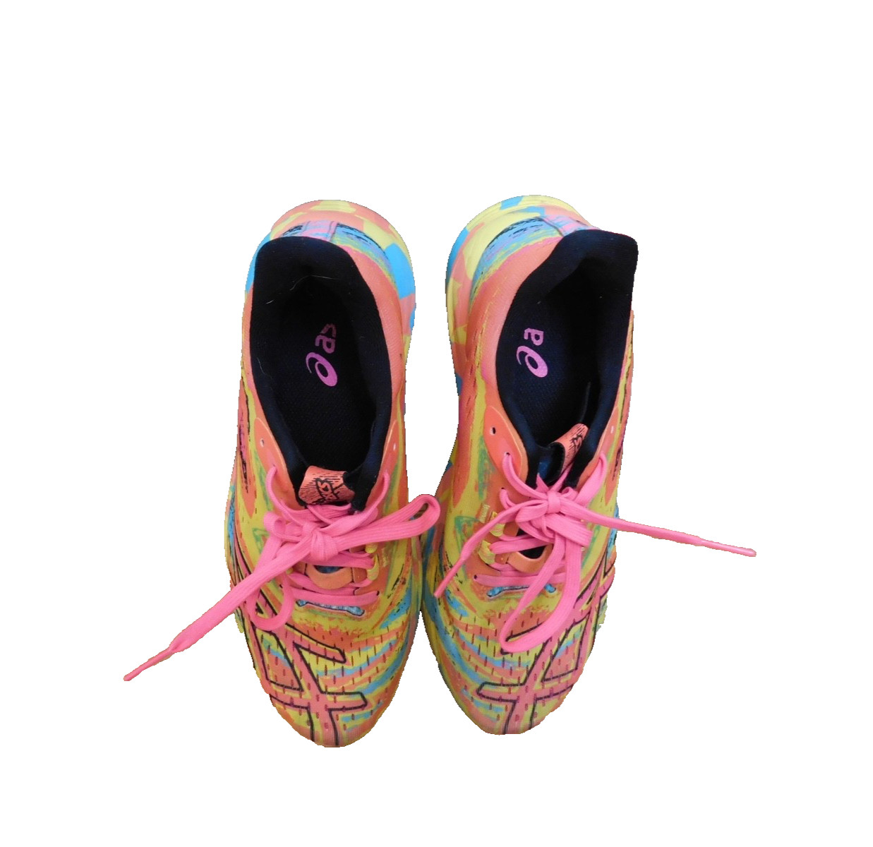 ASICS Women's Noosa TRI 15 Running Shoes, 8.5 US, Aquarium/Vibrant Yellow, RARE thumbnail 9