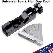 Spark Plug Gap Tool & 32 Blades Metric Feeler Gauge Gap Filler Measuring Tools