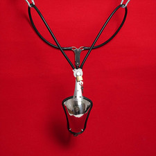Stainless Steel Chastity Belt Device Invisible Cage Panty Bondage Men BDSM