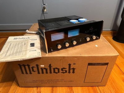 McIntosh MC2505 Solid State Amplifier | Original Manual | New Capacitors