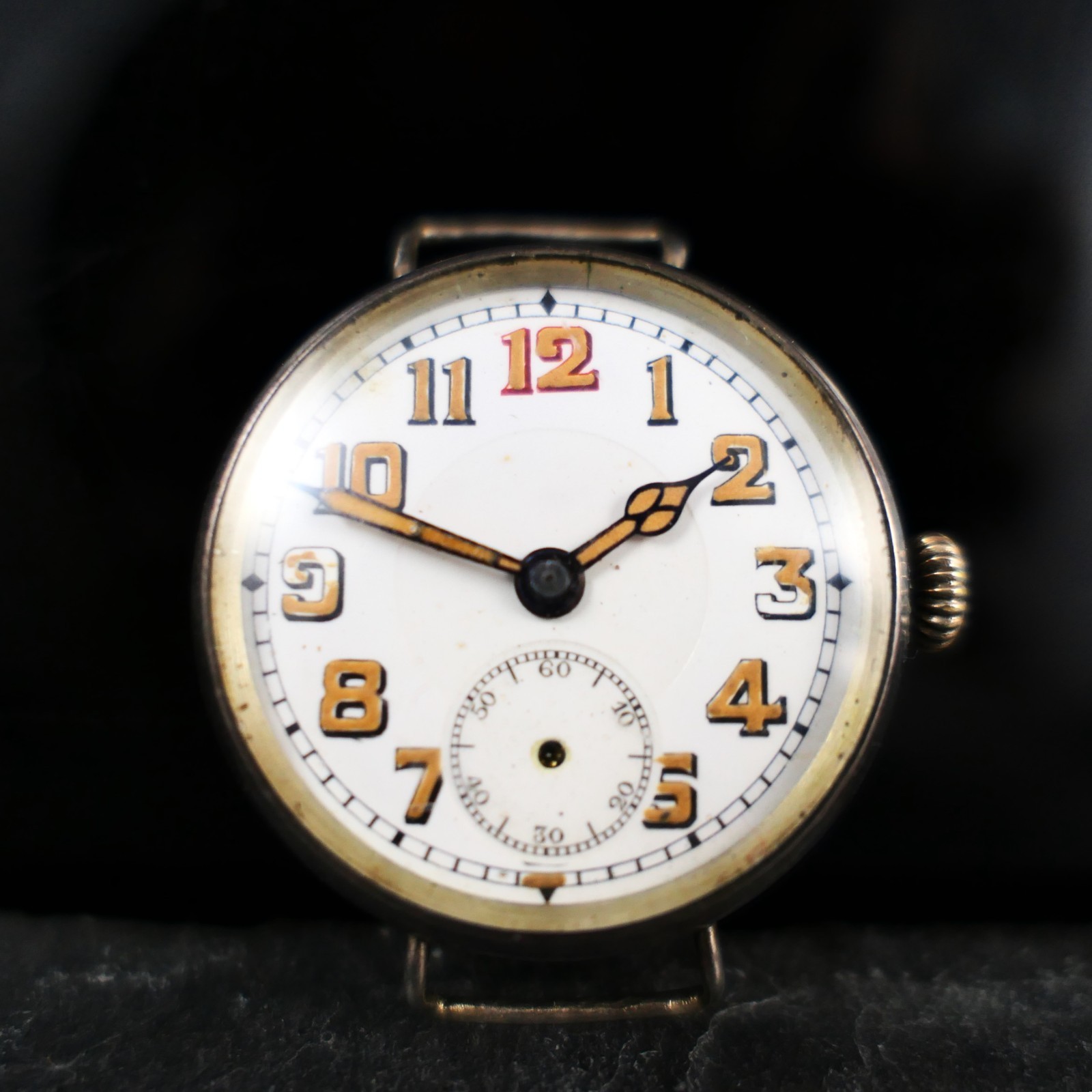 1916 Solid Silver High Grade World War One 33mm M… - image 1