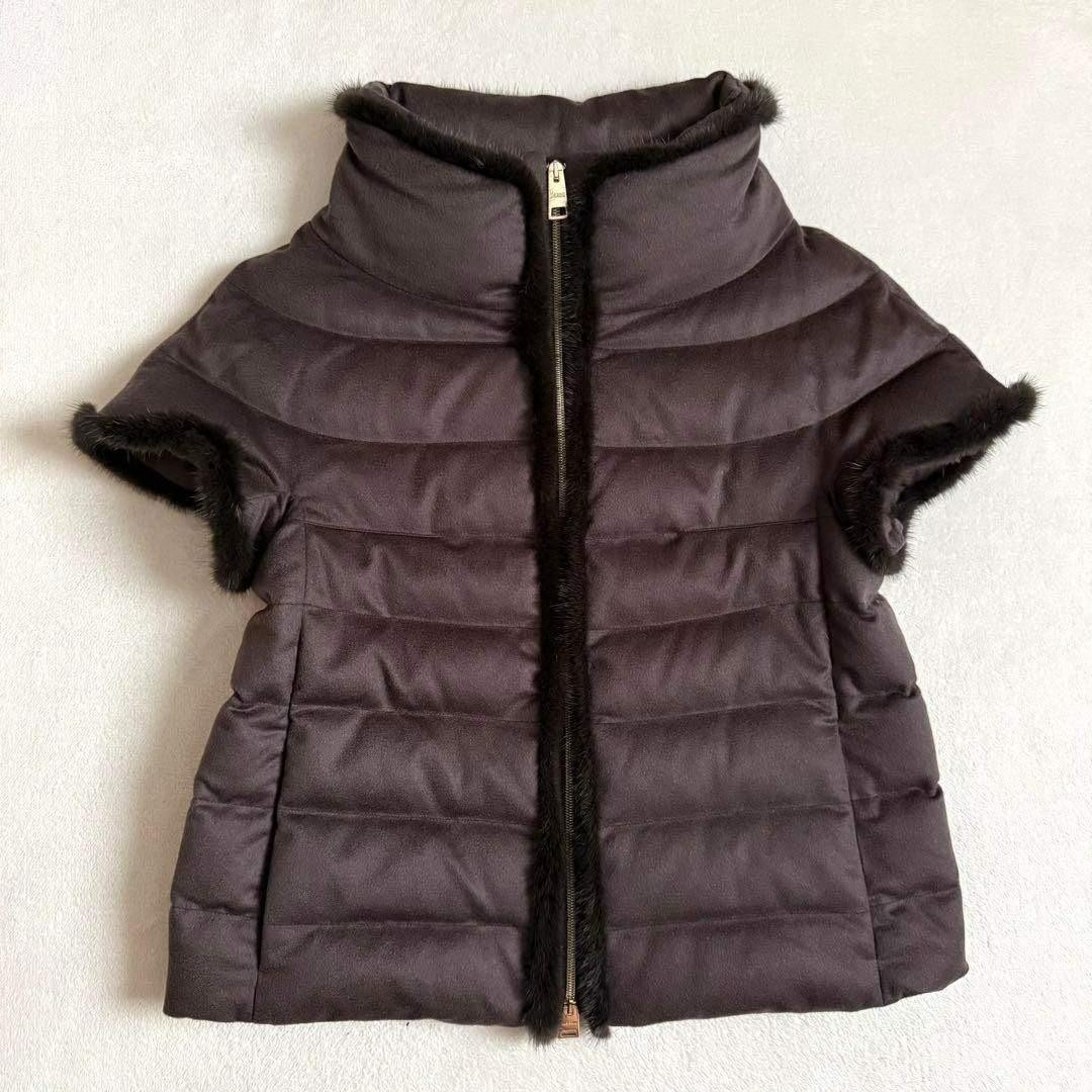 Excellent Condition HERNO Down Jacket 100 Cashmer… - image 1