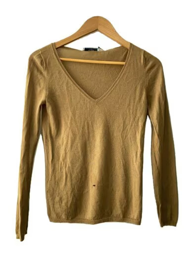 PRADA/Lightweight Cashmere Sweater/Size 40/Camel/P24877