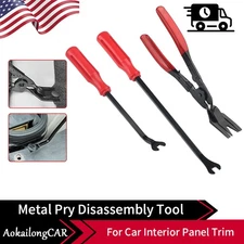 Car Trim Clip Upholstery Removal Tool Door Panel Fastener Pin Pliers 3Pcs set US