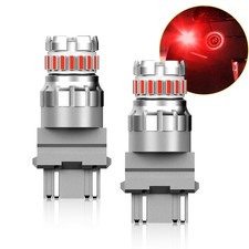 3157 3156 Led Reverse Tail Brake Stop Turn Signal Drl Light Bulb 6500k Red 2-20x