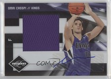 2009-10 Panini Limited Freshman Jumbo Signatures 34/49 Omri Casspi #21 Auto oh4