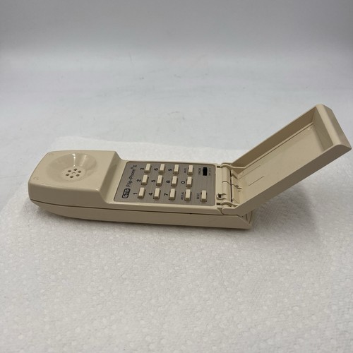 VINTAGE 1980's GTE Flip-Phone II Land Line Telephone