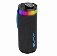 JLab Go Party Portable Bluetooth Waterproof Speaker USB-C LED Black