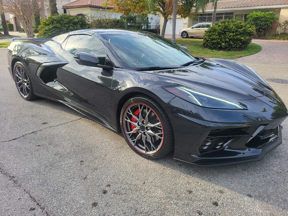2024 Black Chevrolet Corvette   | C8 Corvette Photo 8