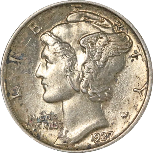 1927-P Mercury Dime — photo from another recent sale