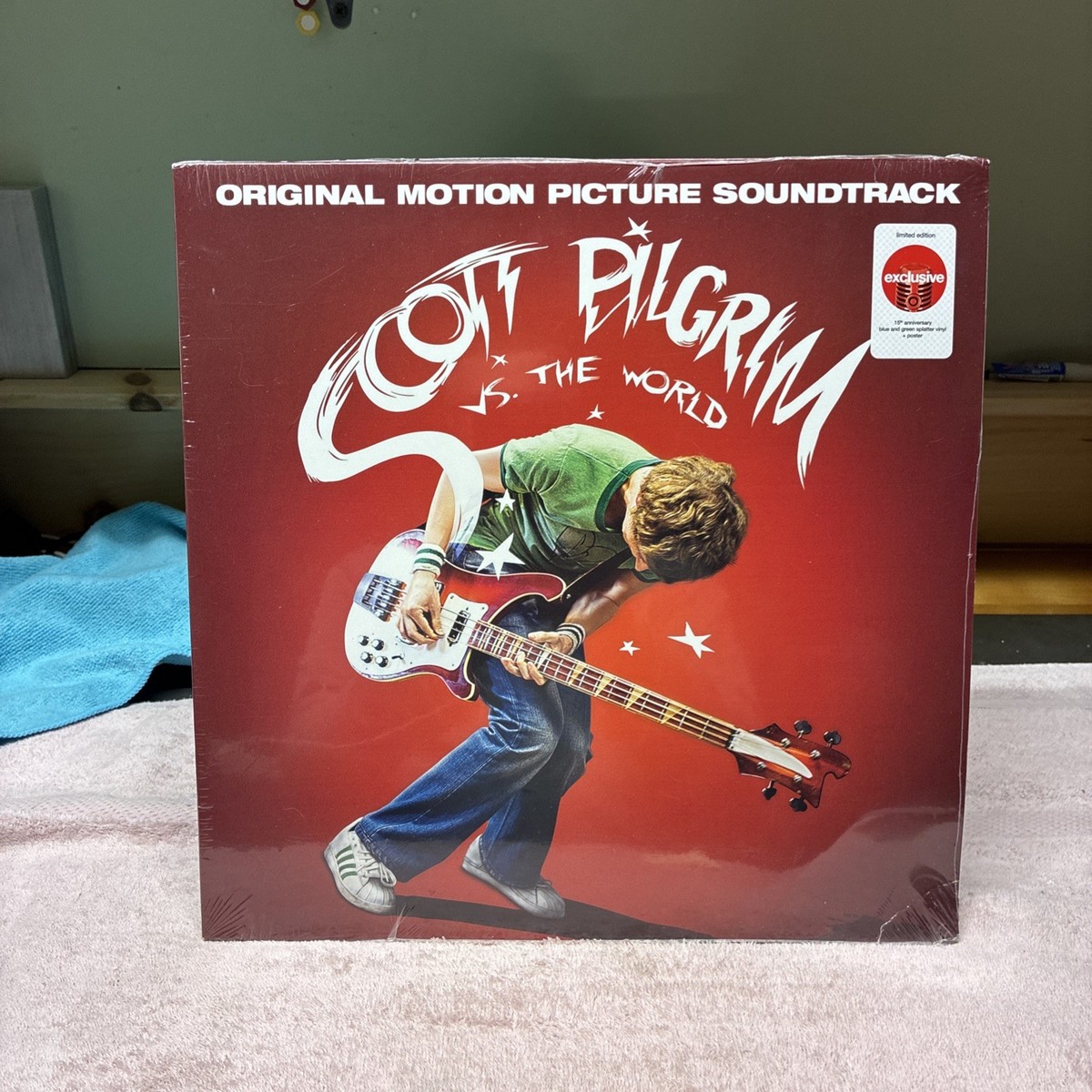 Scott Pilgrim vs the World OST (15th Anniv Blue Splatter Vinyl LP
