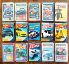 AUSWAHL: vintage AUTO QUARTETT Car Racing PKW...