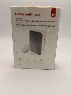 Honeywell Home Series 3 Portable White Wireless Doorbell Kit RDWL313A